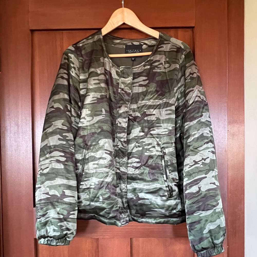 Sanctuary Camouflage bomber jacket -GUC